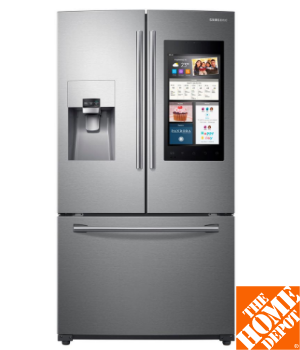 Samsung 24.2 cu. ft. Family Hub French Door Refrigerator in Stainless Steel